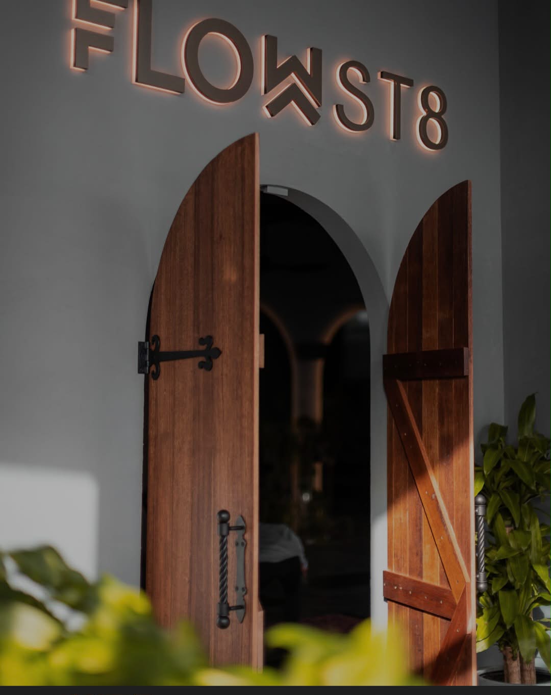 Flowst8 — wellness studio interior detail